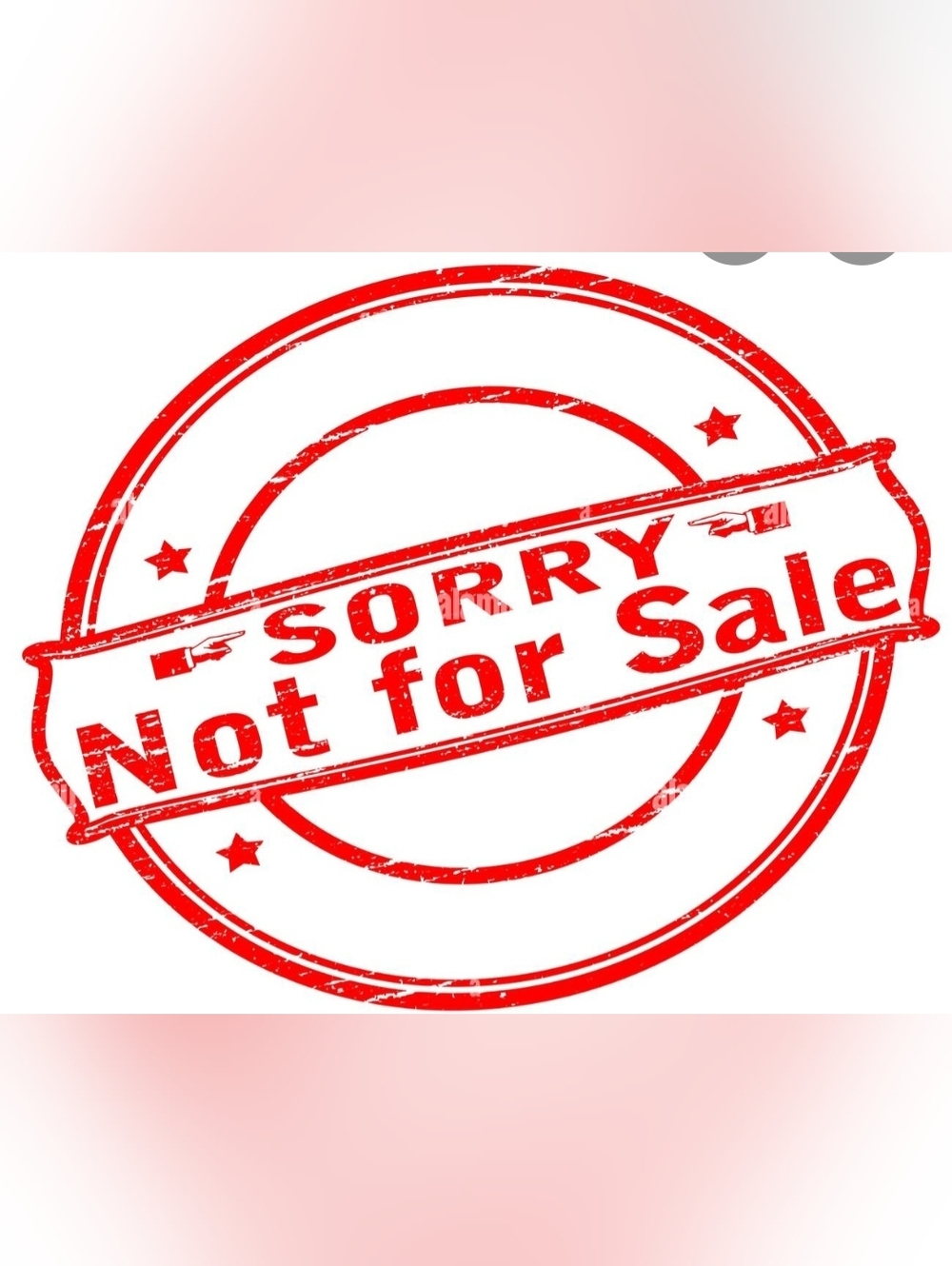 Not For Sale - Sold On Another Platform